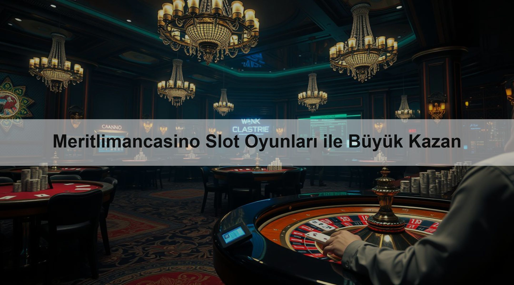 Meritlimancasino Slot Oyunları ile Büyük Kazan